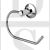 Carlisle Brass LW07CP Tempo Single Toilet Paper Holder Polished Chrome