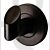 Carlisle Brass LX03MB Single Concealed Fix Robe Hook Bright Mat Black
