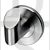 Carlisle Brass LX03SS Single Concealed Fix Robe Hook Bright Satin Stainless