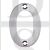 Carlisle Brass NUM10500SSS Numeral No:0 Numeral 50mm 2.0