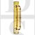 Carlisle Brass PF106PB Ornate Pull Handle on Curved End Backplate Polished Brass