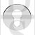 Carlisle Brass SZC001CP Euro Cylinder Escutcheon Polished Chrome