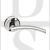 Carlisle Brass SZC030CP TRES Lever Handle On Round Rose Polished Chrome