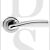 Carlisle Brass SZC040CP CUATRO Lever Handle On Round Rose Polished Chrome
