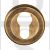 Carlisle Brass SZM001AB Round Euro Cylinder Concealed Fix Escutcheon Antique Brass