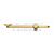 Carlisle Brass AA73PB Classical Range Victorian Screw Down Pattern 246mm Casement Stay Polished Brass