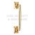 Carlisle Brass AA92PB Victorian 251mm Face Fix Pub Style Pull Handle Polished Brass