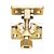 Carlisle Brass AQ43CP Architectural Victorian Brighton Sash Fastener Polished Chrome