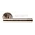 Eurospec CSL1194BSS Grade 304 137mm x 19mm Straight Lever On 52mm Round Rose Bright Stainless Steel