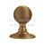 Carlisle Brass DK37CSC Delamain Range Reeded Unsprung Knob on Round Rose Satin Chrome