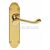 Carlisle Brass DL167CP Oakley Range Lever Latch Handle on Backplate Polished Chrome