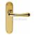 Carlisle Brass EL11PB Ibra Range Lever Lock Handle on Backplate Polished Brass