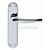 Carlisle Brass EL33SC Lilla Range Lever Bathroom Handle on Backplate Satin Chrome