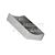 Carlisle Brass HBS1050SSS Saddle For 50mm Handrail Bracket Satin Stainless Steel