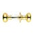 Carlisle Brass M35RSSC Classical Range Mushroom Rim Knob Satin Chrome