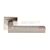 Carlisle Brass SSL1401SSS Alvar Designer Lever on Sprung Square Rose Satin Stainless Steel