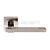 Carlisle Brass SSL1402SSS Tange Designer Lever on Sprung Square Rose Satin Stainless Steel