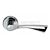Carlisle Brass SZM025CP Serozzetta Range Breeze Lever Handle On Round Rose Polished Chrome