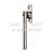 Carlisle Brass WF25SSS 125mm Round Locking Espagnolette Fastener Grade 316 Satin Stainless Steel