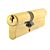 Eurospec CYA71260SC Architectural Range 60mm 30x30mm Euro Double Cylinder Differ Satin Chrome