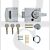 ERA 193-37-1 60mm Backset Double Locking Nightlatch Door Lock Polished Chrome Body Chrome Cylinder