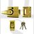 ERA 1930-31 60mm Backset BS3621:2007 High Security Nightlatch Brass Body Brass Cylinder