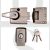 ERA 1930-35-1 60mm Backset BS3621:2007 High Security Nightlatch Satin Nickel Body Satin Cylinder