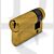 ERA EES3010B 30x10mm 40mm Euro Single Half Cylinder Brass