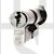 Eurospec CYH71364PC MP10 Series 64mm 32x32mm Euro Cyl & Turn Cylinder Differ Polished Chrome