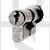 Eurospec CYH71364SC MP10 Series 64mm 32x32mm Euro Cyl & Turn Cylinder Differ Satin Chrome