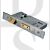 Eurospec LSS5525SSS 64mm British Standard BS3621 5 Lever Mortice Sashlock Satin Stainless Steel