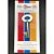 Fire Brigade Products FB11-K1 Fire Brigade Genuine Large Silver Padlock Key Pack of 1
