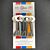Fire Brigade Products FB14-K5 Fire Brigade Genuine Large Yellow Padlock Key Pack of 5
