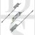 Fuhr FU855T845 Type 8 Latch Deadbolt 2 Rollers 2 Pins Key Wind 45mm Backset Multipoint Door Mechanism