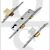 Fullex SL160052 Latch 3 Deadbolts Split Spindle 35mm Backset Multipoint Door Mechanism 20mm Faceplate Round Ends