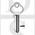 Globe Copy Orion GLB16 Cylinder Key Blanks Silca GL7 JMA GLO-2 Errebi GO7 Pack of 10