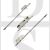 GU 63259801 Europa Latch Deadbolt 2 Hooks 2 Rollers Lift Lever 35mm Backset Multipoint Door Mechanism Top Hook to Spindle 726mm