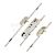 GU 63260202 2 Hookbolts & 2 Rollers 35mm Backset Multipoint Lock Mechanism