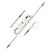 Ferco G13764 4 Rollers 35mm Backset Multipoint Lock Mechanism