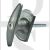 Henderson Compatible 40093 Straight Spindle Long Lugs Locking Garage Door T Handle Silver