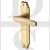 Heritage Brass AST5910 Door Handle Lever Latch Astoria Design Satin Brass