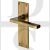 Heritage Brass TR1310-AT Door Handle Lever Latch Trident Design Antique Brass