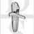 Heritage Brass WAL6500-PC Door Handle Lever Lock Waldorf Design Polished Chrome