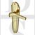 Heritage Brass WAL6510-PB Door Handle Lever Latch Waldorf Design Polished Brass