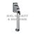 Hoppe HOP0123WS London Set Locking Patio Door Handle White