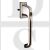 Hoppe HOP0123S London Set Locking Single Patio Door Handle Silver