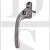 Hoppe TOKLH40C Tokyo Range UPVC Offset Locking Espag Window Handle Left Hand Chrome