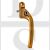 Hoppe TOKRH40G Tokyo Range UPVC Offset Locking Espag Window Handle Right Hand Gold