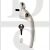 Hoppe TOKRH40W Tokyo Range UPVC Offset Locking Espag Window Handle Right Hand White