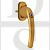 Hoppe TOKTBTB Tokyo Range Locking Tilt Before Turn Window Handle Brass